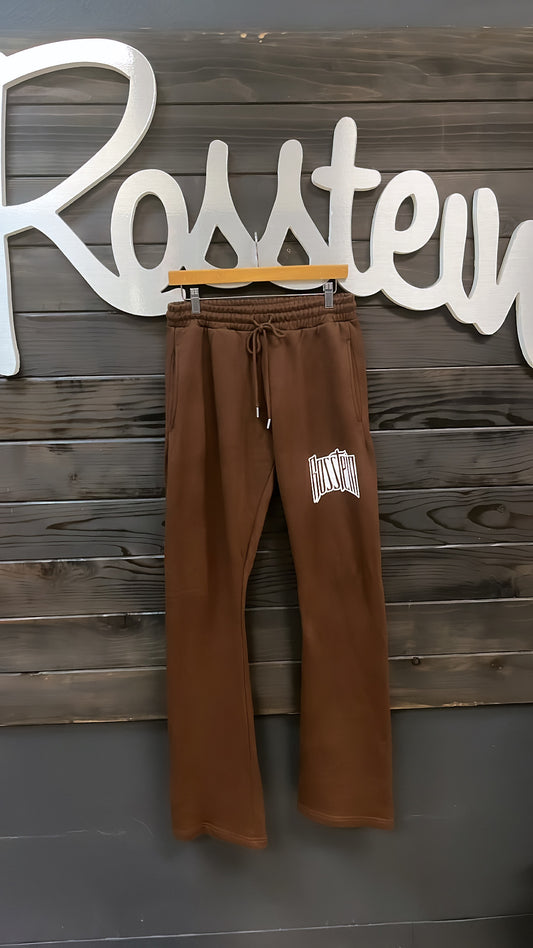 Chocolate flare pants