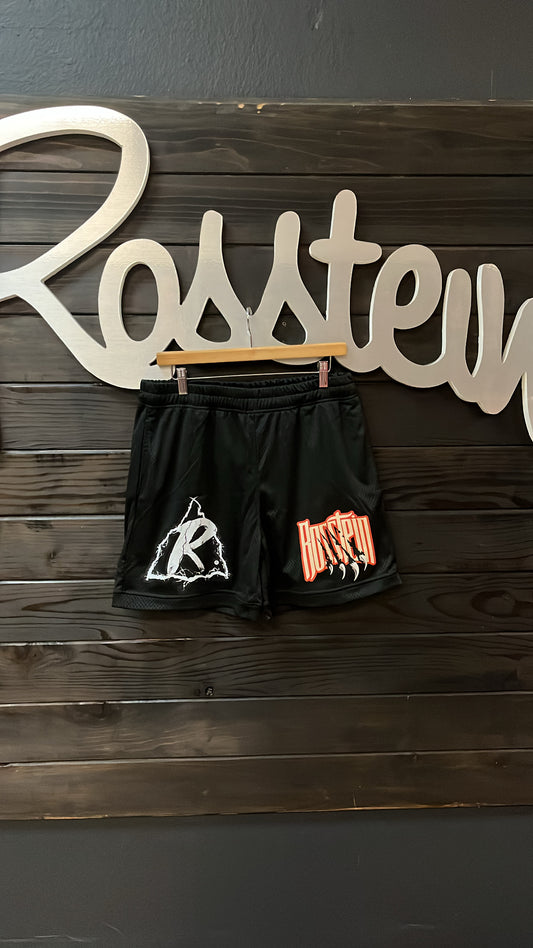 Black savage shorts