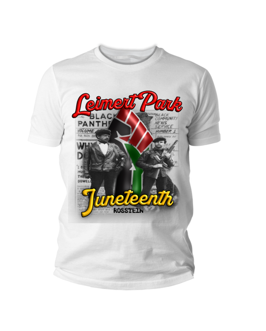 Leimert Park white tee shirt