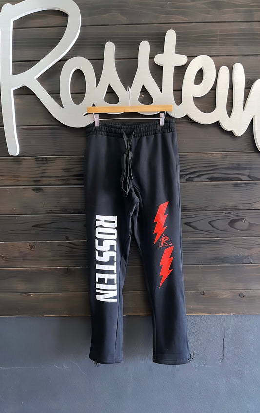 Laser black pants