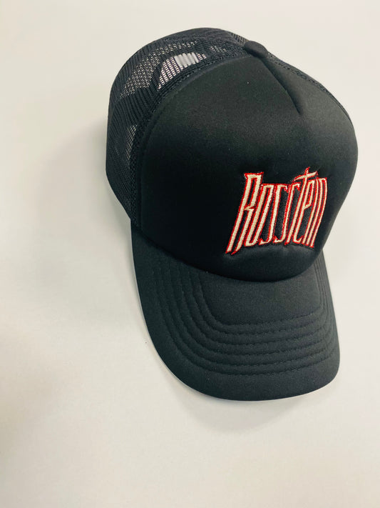 Black Rosstein trucker hat