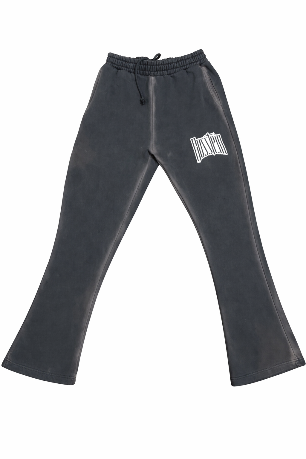 Acid trim smoke grey pants