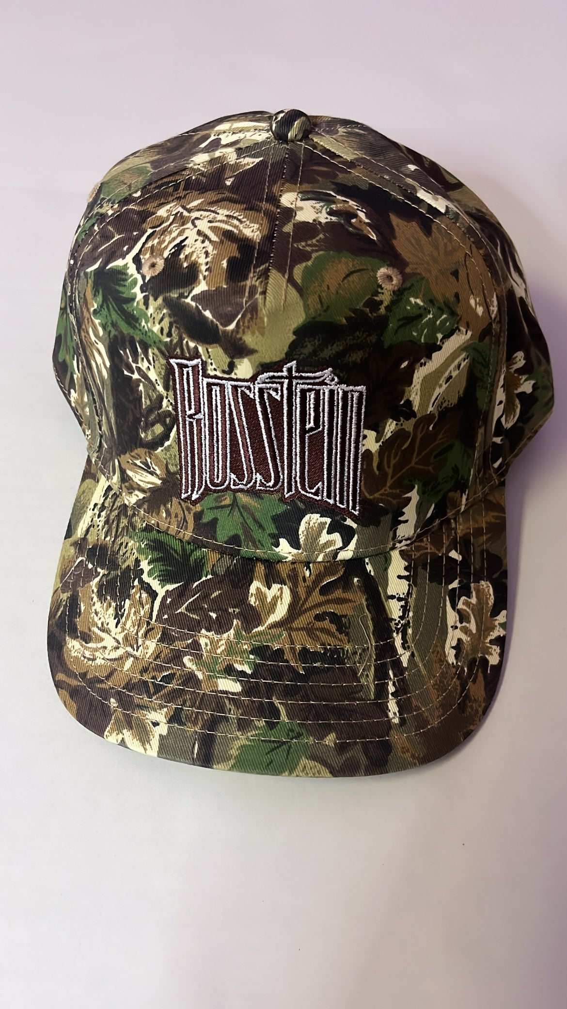 Camo logo hat